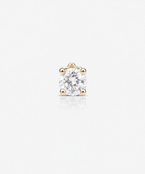 Classic Diamond Studs 1.0 - 14K Yellow Gold Lab Grown Diamond