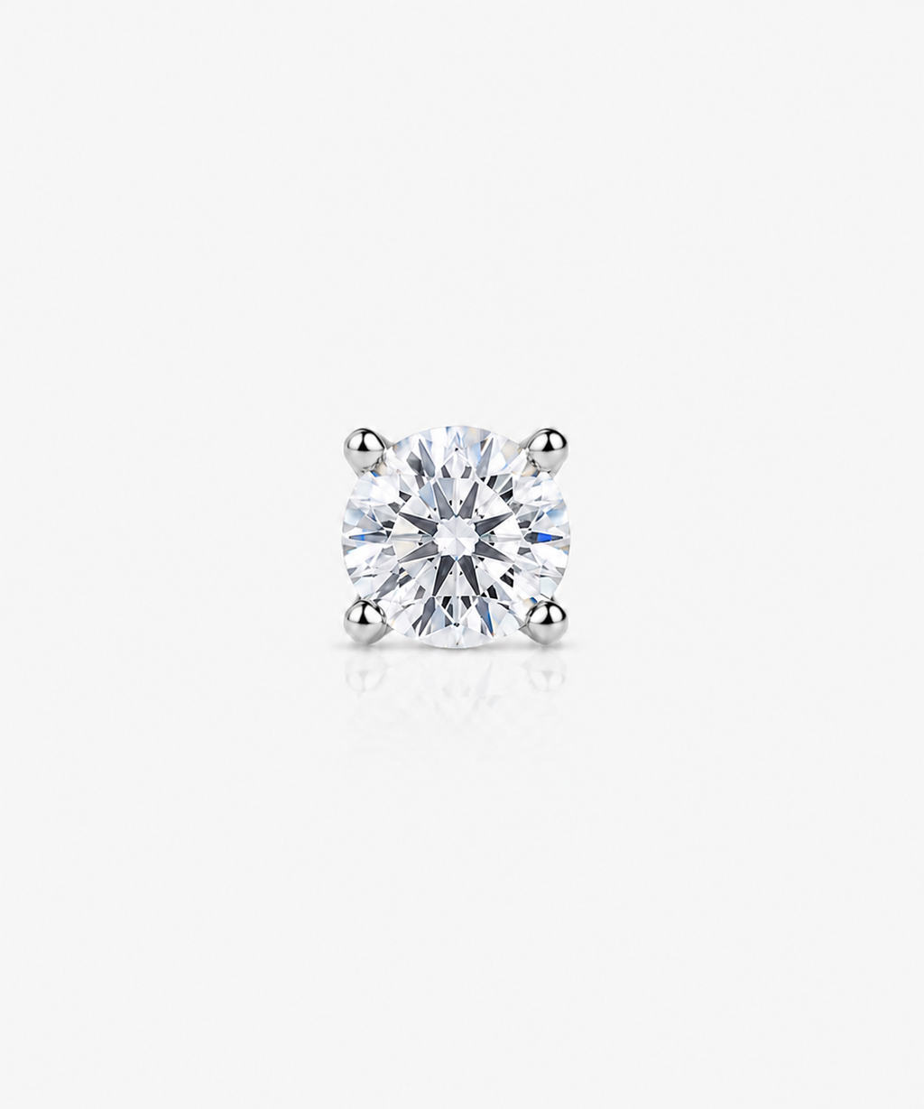 Classic Diamond Studs 1.5 - 14K White Gold Lab Grown Diamond