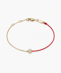 Bond Bracelet - 14K Yellow Gold Lab Grown Diamond