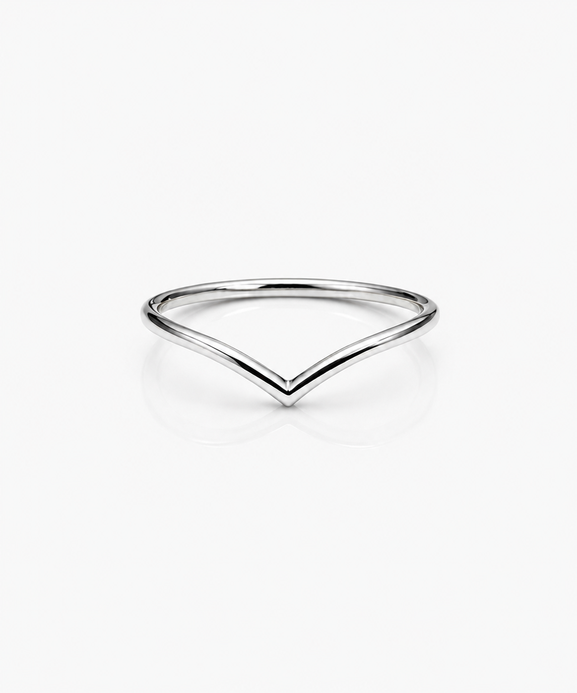 Contour Ring - 14K White Gold