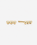 Classic Trio Studs - 14K Yellow Gold