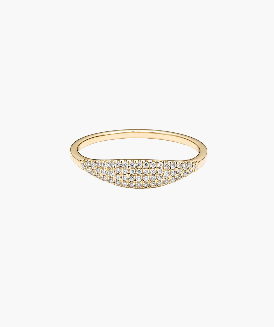 Luma Whisper Ring - 14K Yellow Gold Natural Diamond 
