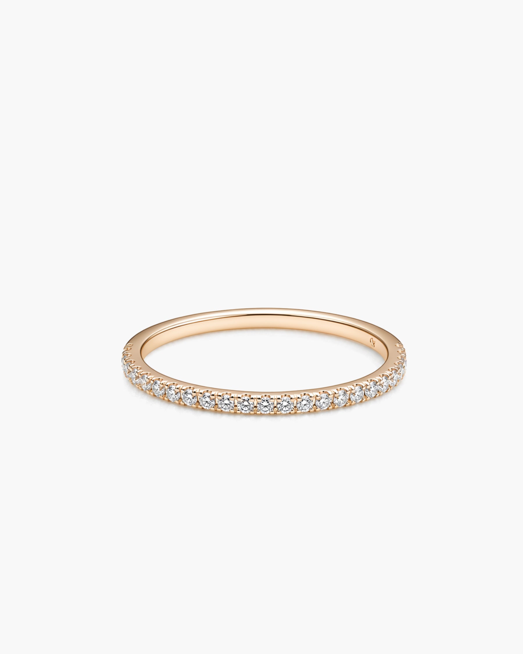 Eterna Diamond Band - 14K Yellow Gold Natural Diamond