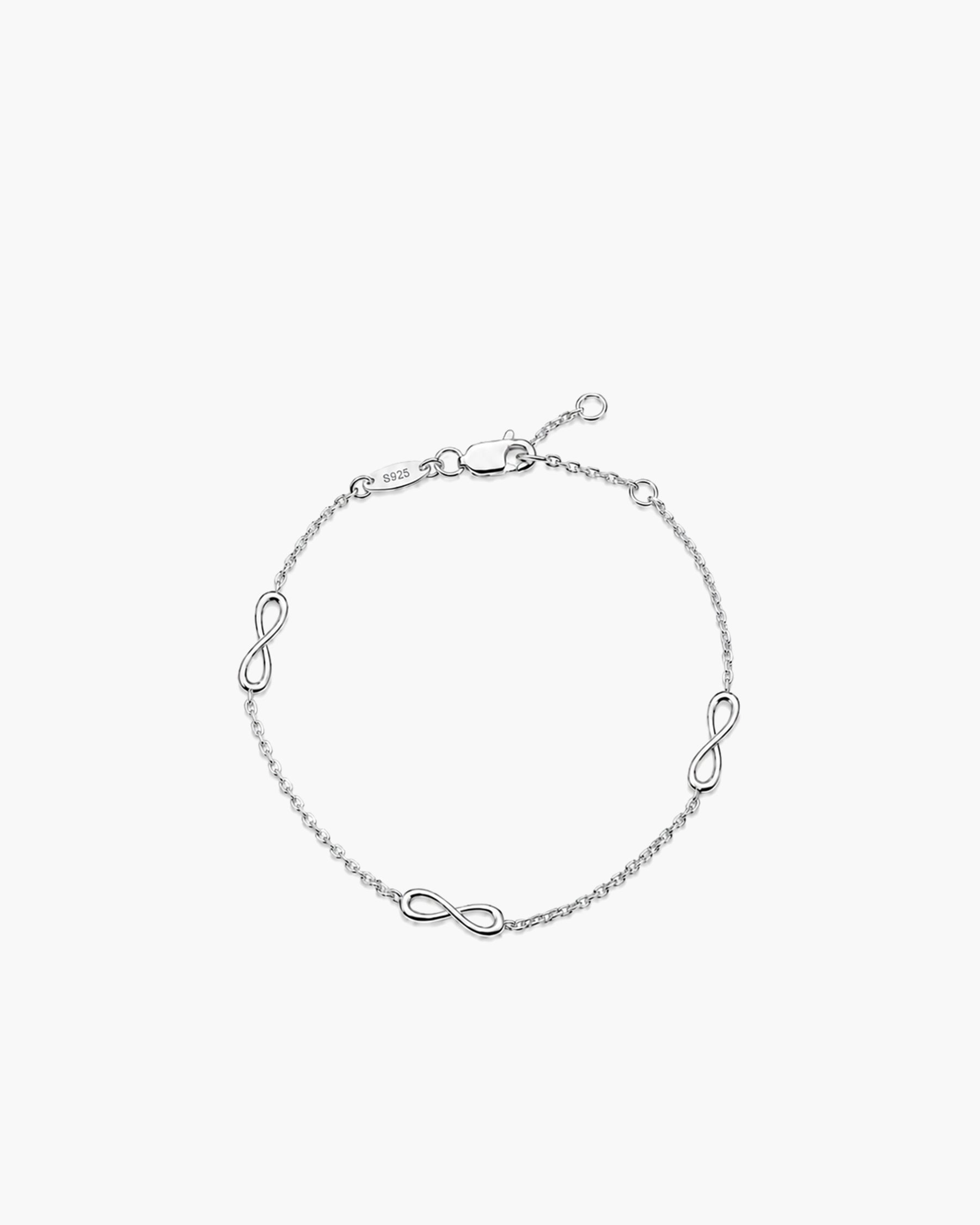 Infinity Bracelet - Sterling Silver