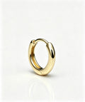 Plain Hoop Mini - 10K Yellow Gold