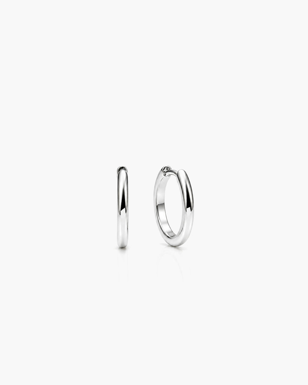 Plain Hoops Classic - Sterling Silver