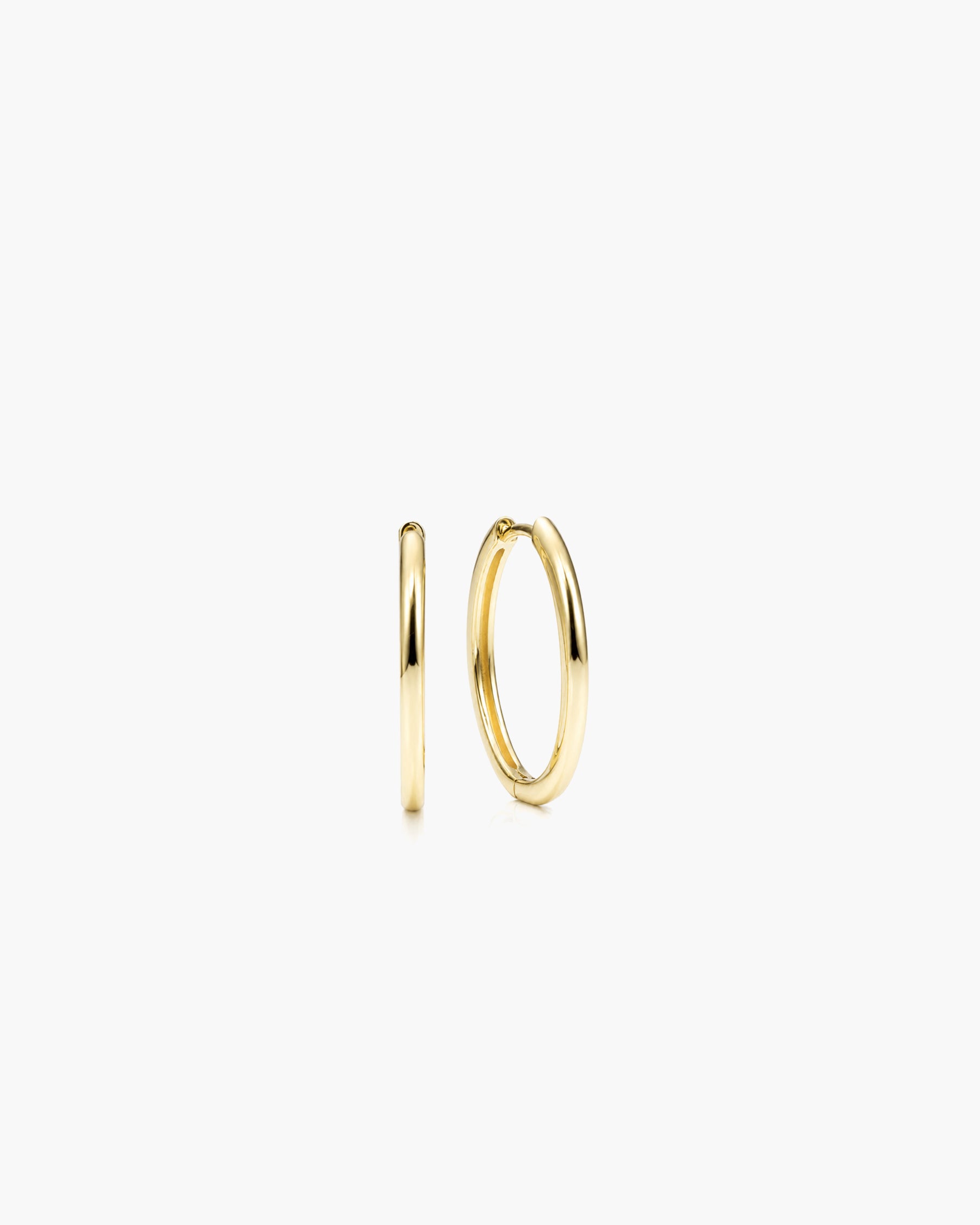 Plain Hoops Bold - 18K Gold Vermeil