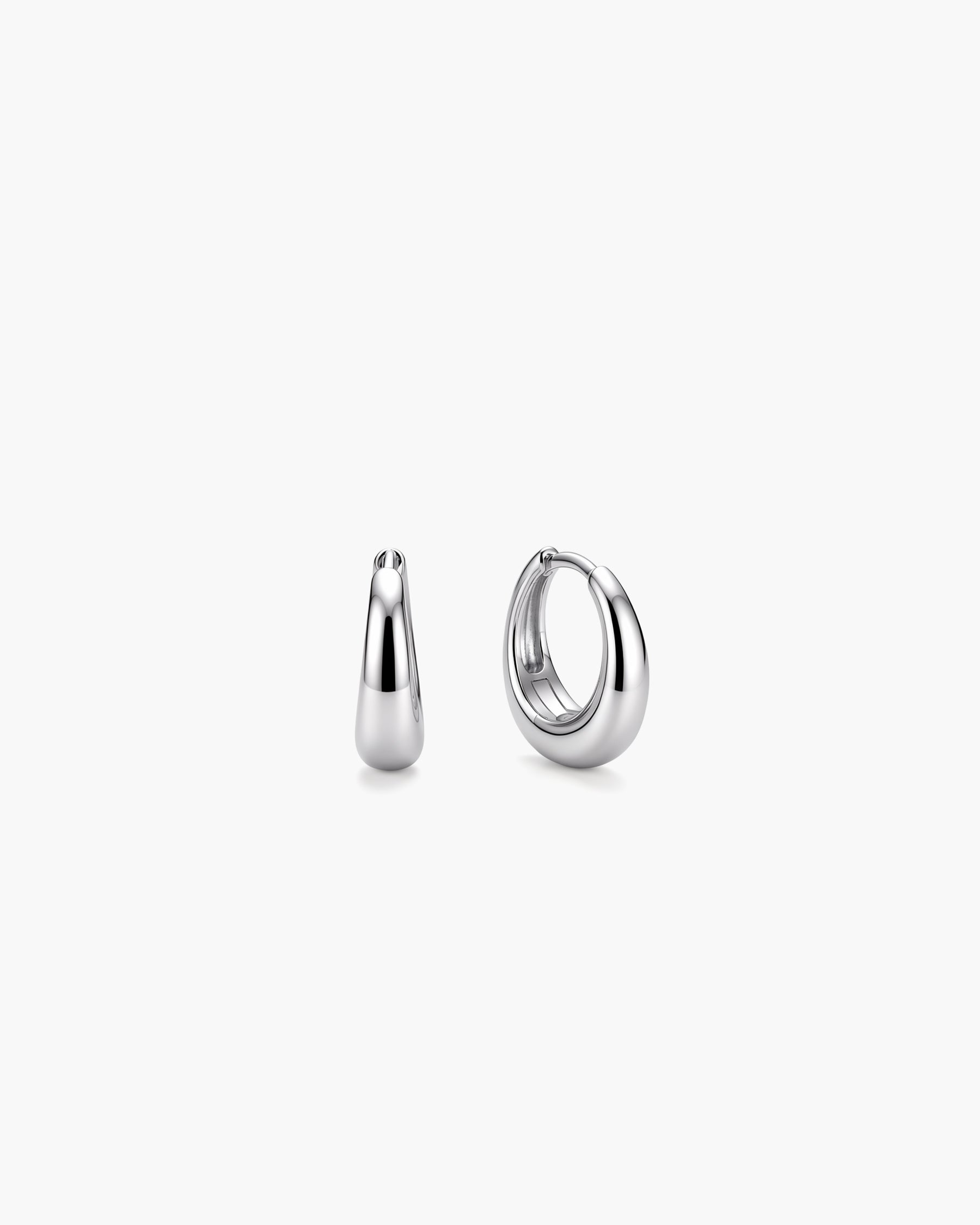 Luma Hoops Earring - Sterling Silver