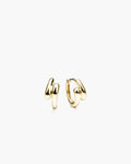 Double Mini Luma Hoops Earring - 18K Gold Vermeil