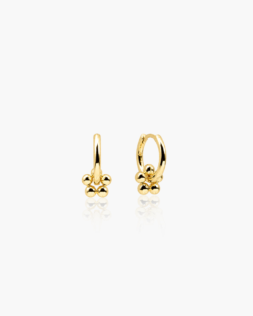 Trio Hoops Earring - 18K Gold Vermeil