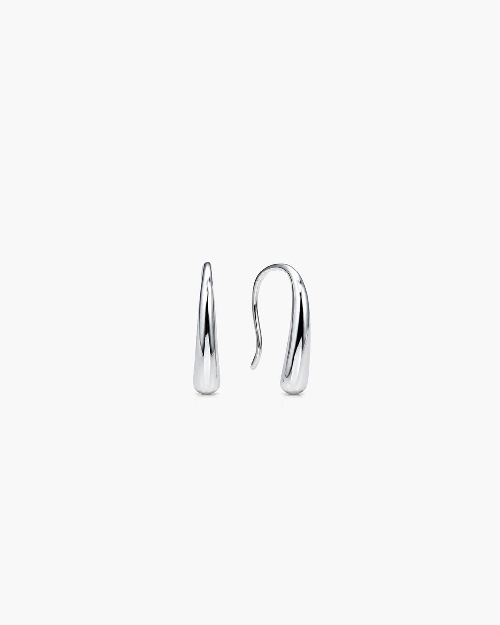 Flow Drop Earring - Sterling Silver 