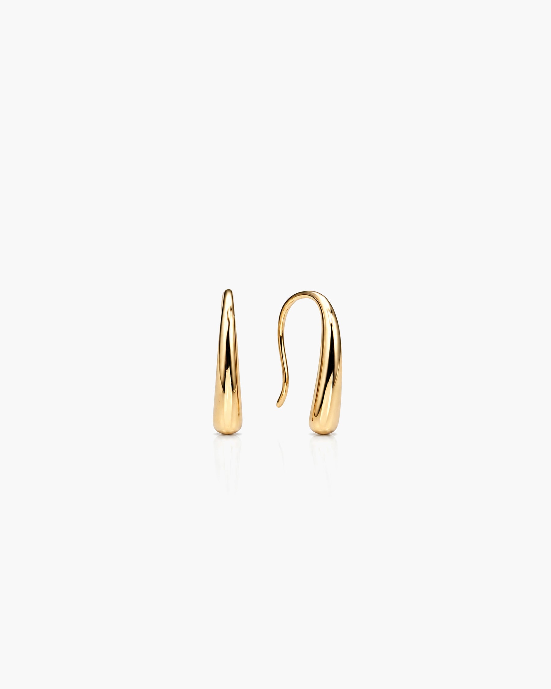 Flow Drop Earring - 18K Gold Vermeil