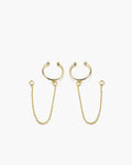 Chain Cuff Ear Jacket - 18K Gold Vermeil