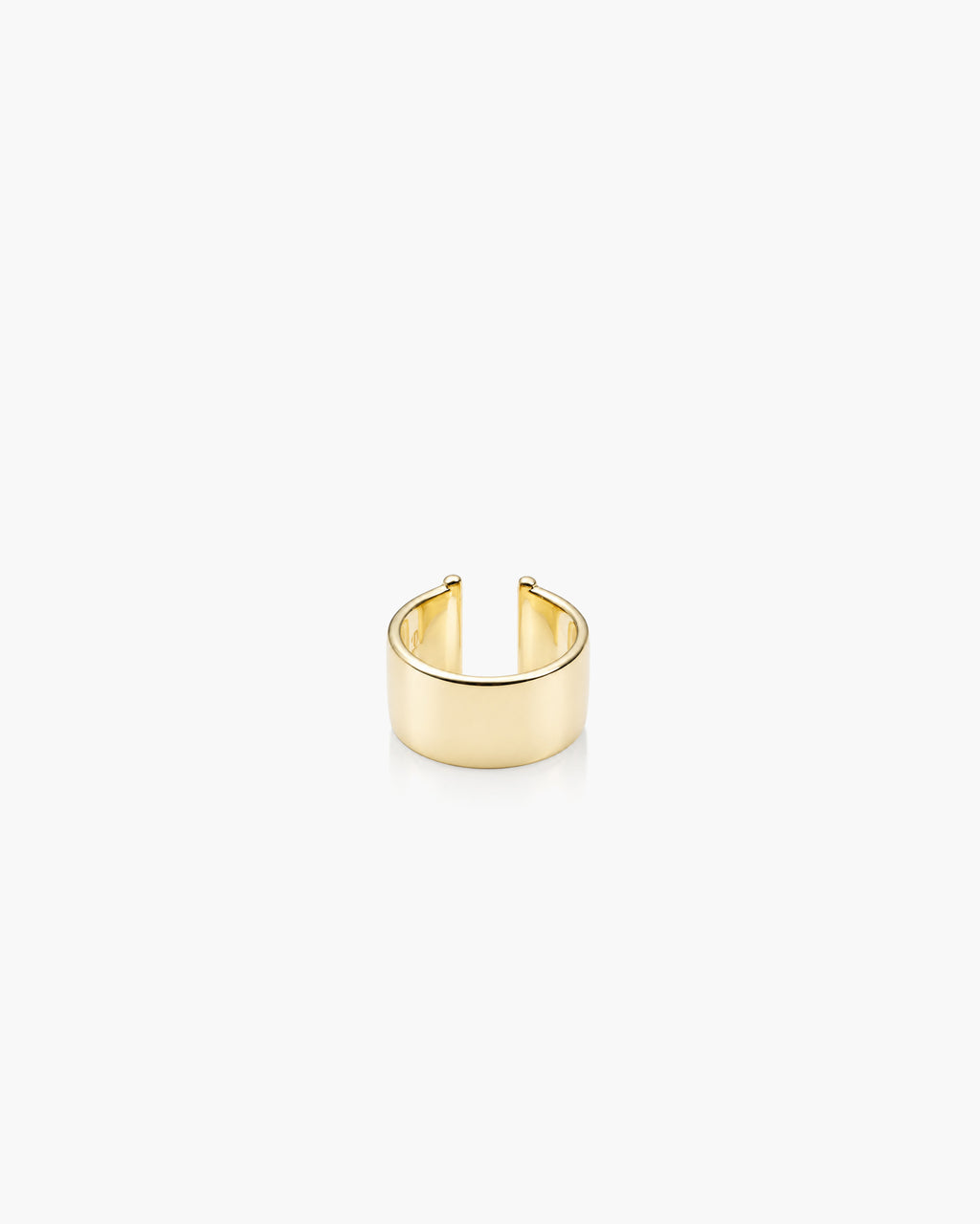 Wide Ear Cuff - 18K Gold Vermeil