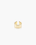 Wide Ear Cuff - 18K Gold Vermeil