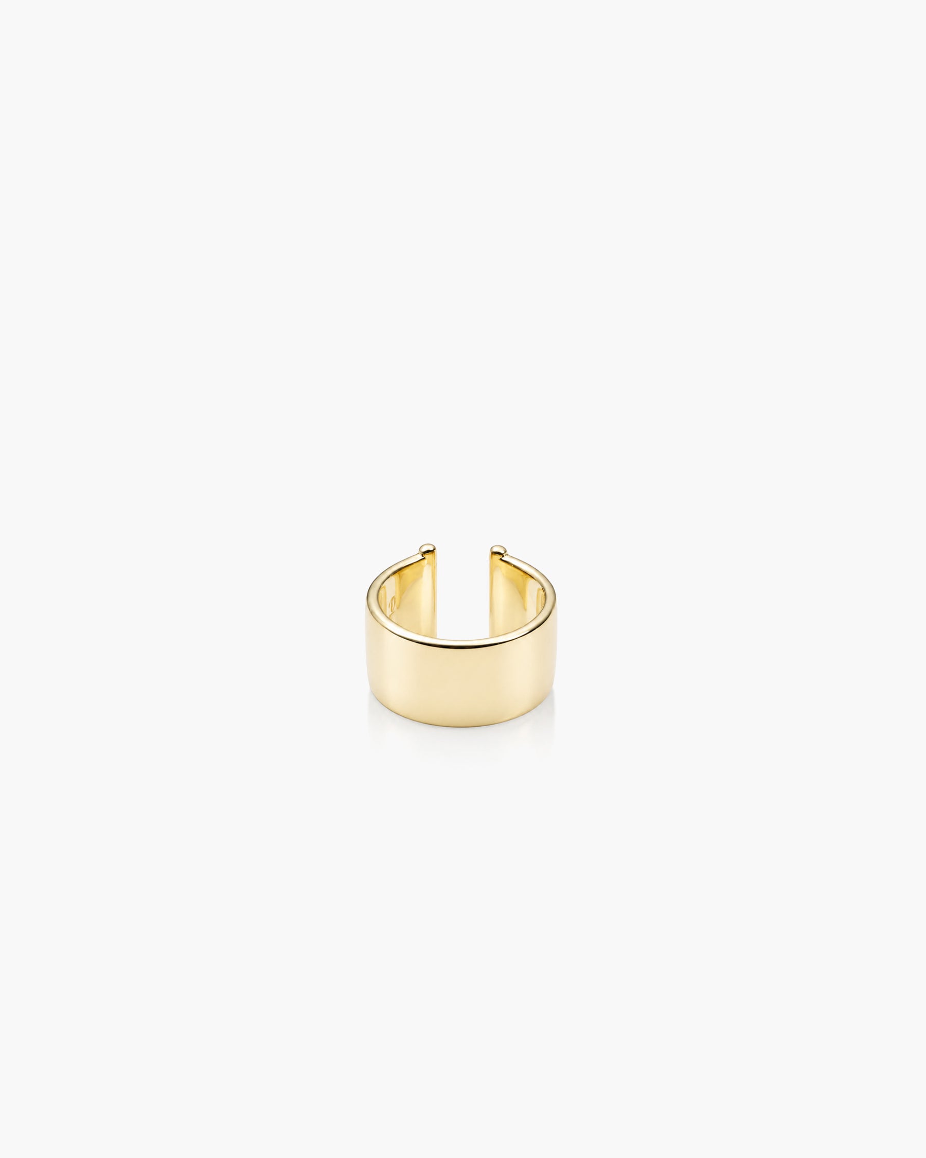 Wide Ear Cuff - 18K Gold Vermeil