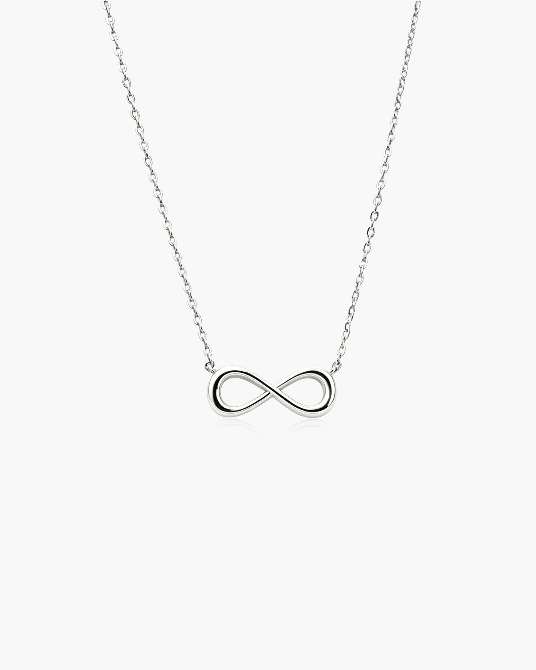 Infinity Necklace - Sterling Silver