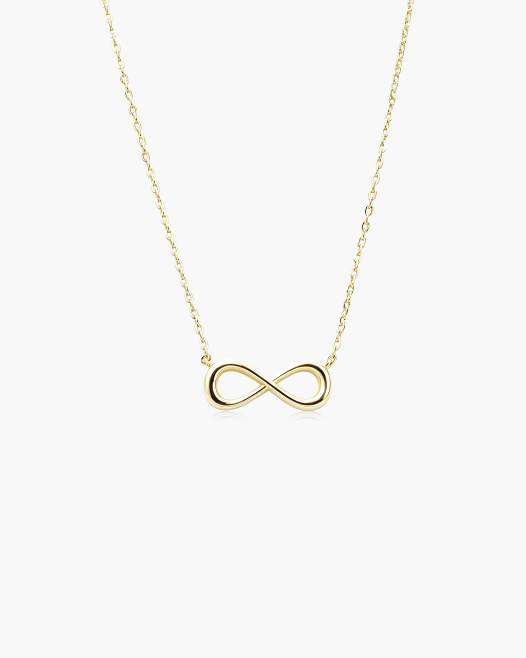 Infinity Necklace - 18K Gold Vermeil
