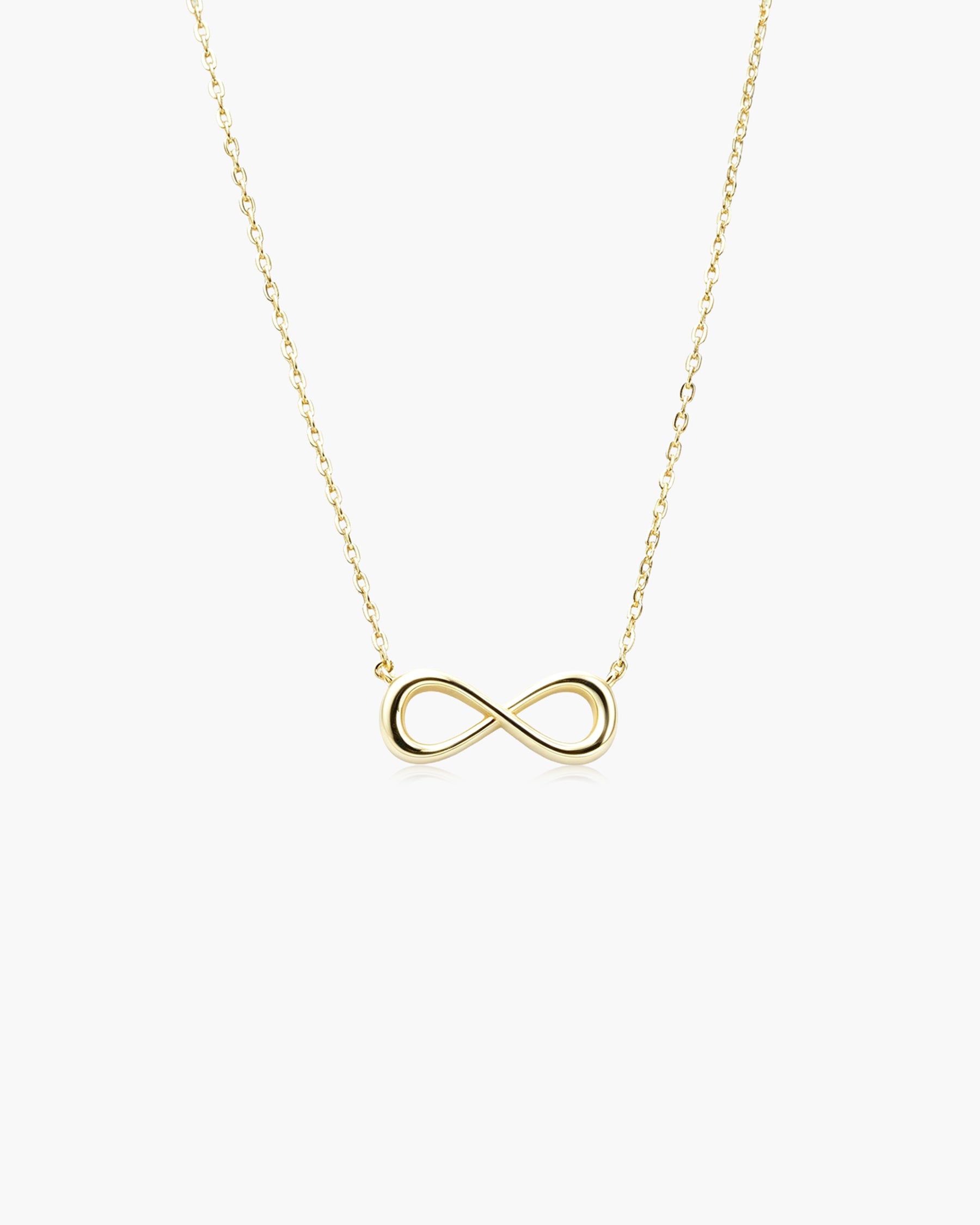 Infinity Necklace - 18K Gold Vermeil