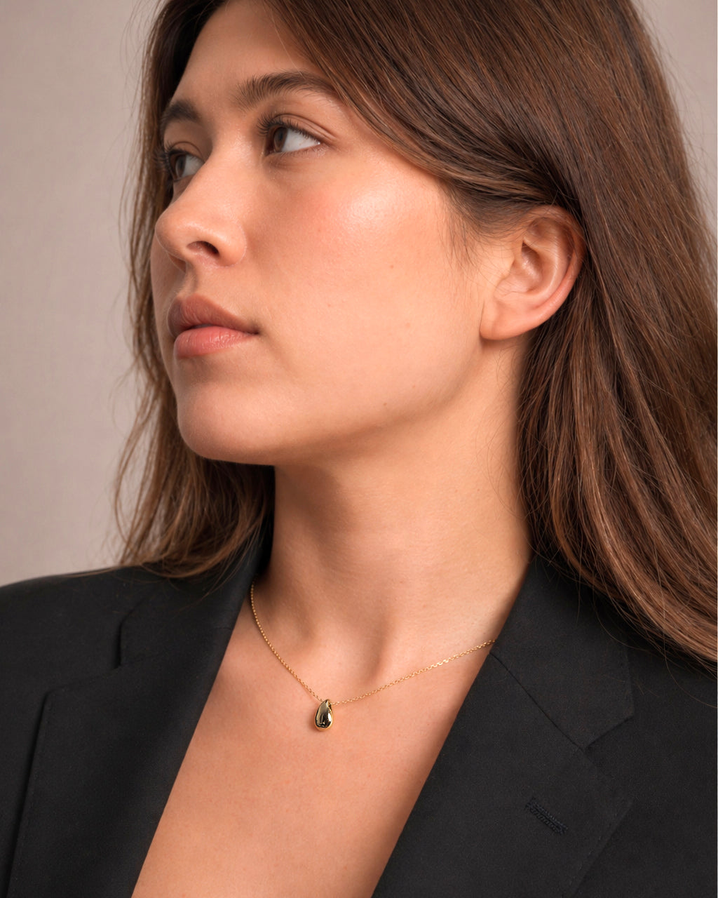 Seed Necklace - Sterling Silver Lifestyle