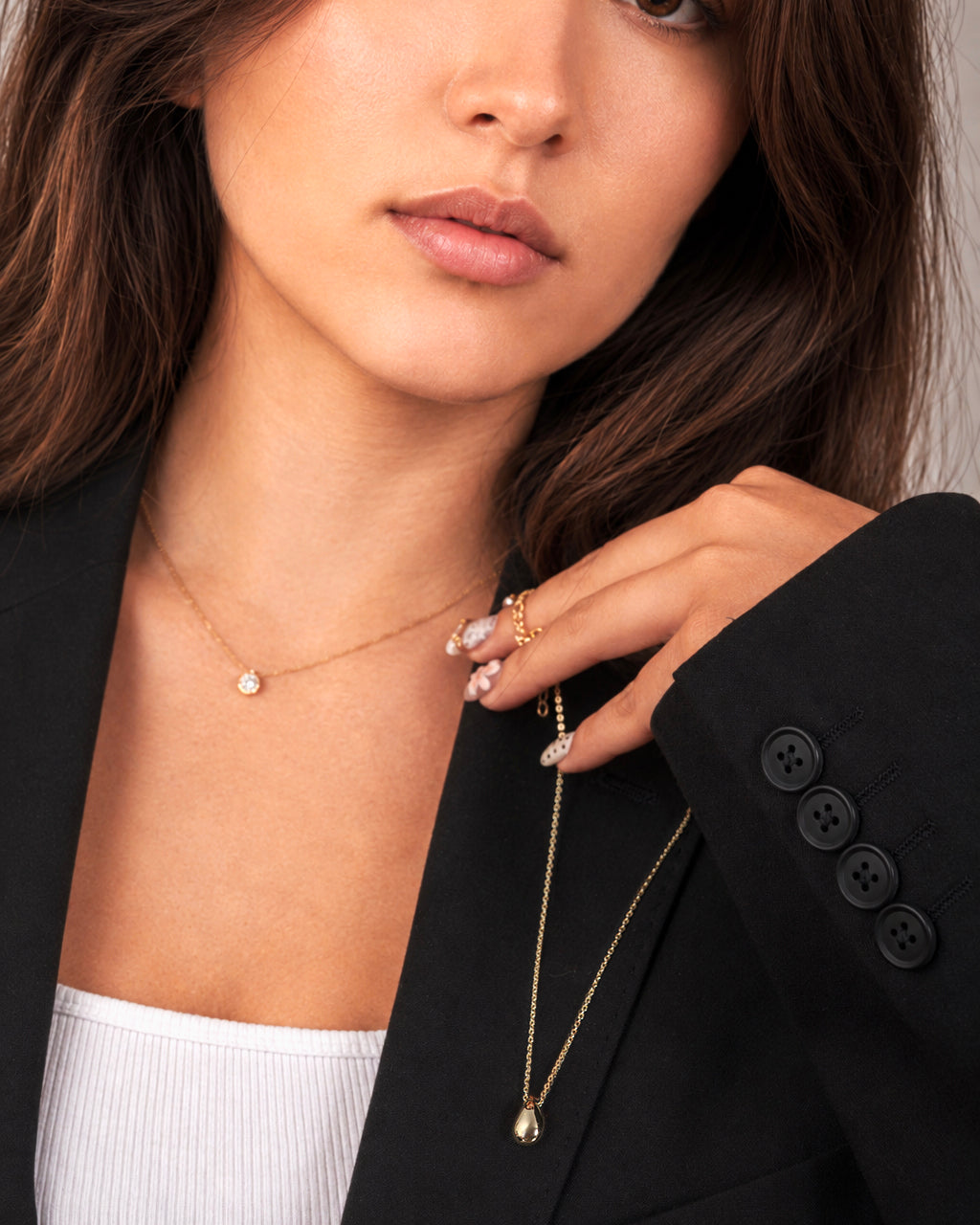 Seed Necklace - 18K Gold Vermeil Lifestyle