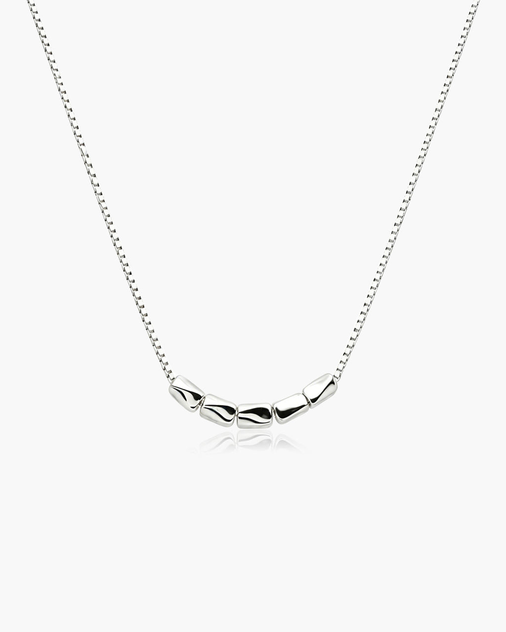 Prism Necklace - Sterling Silver