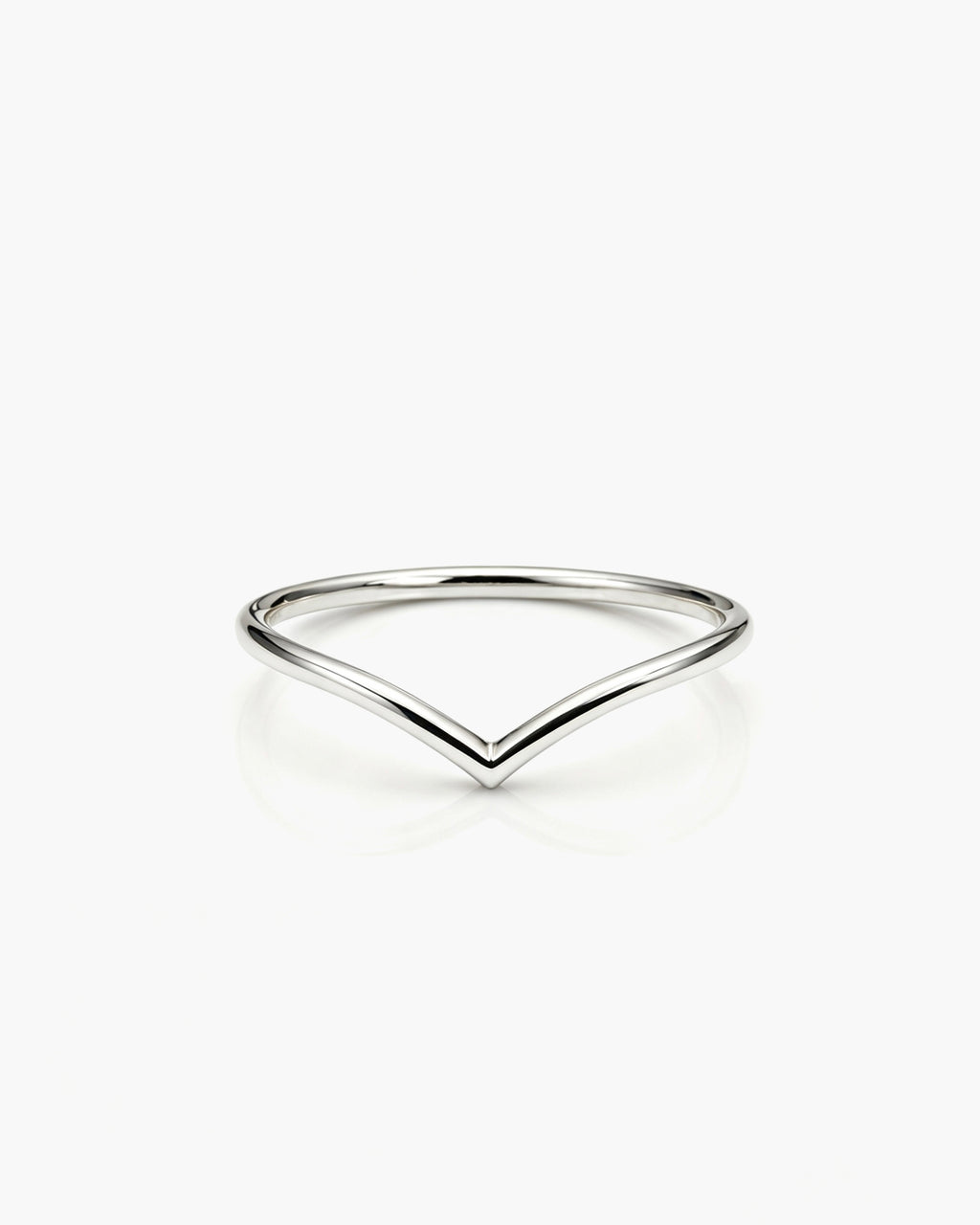 Contour Ring - 14K White Gold