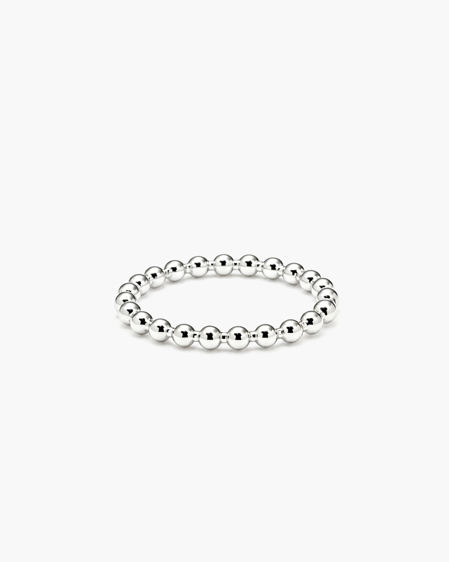 Orbit Beaded Ring - Sterling Silver