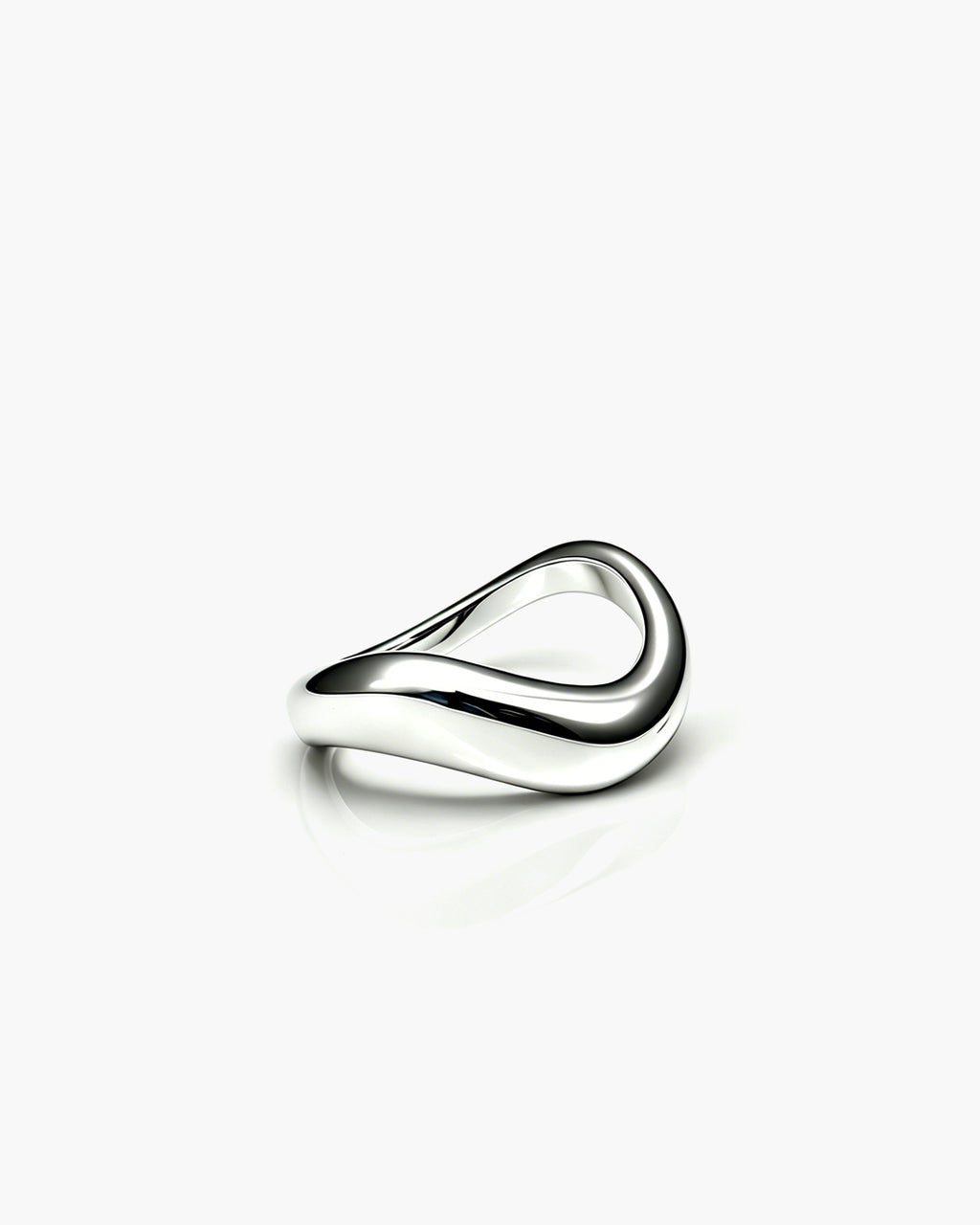  Sway Sculpt Ring - Sterling Silver