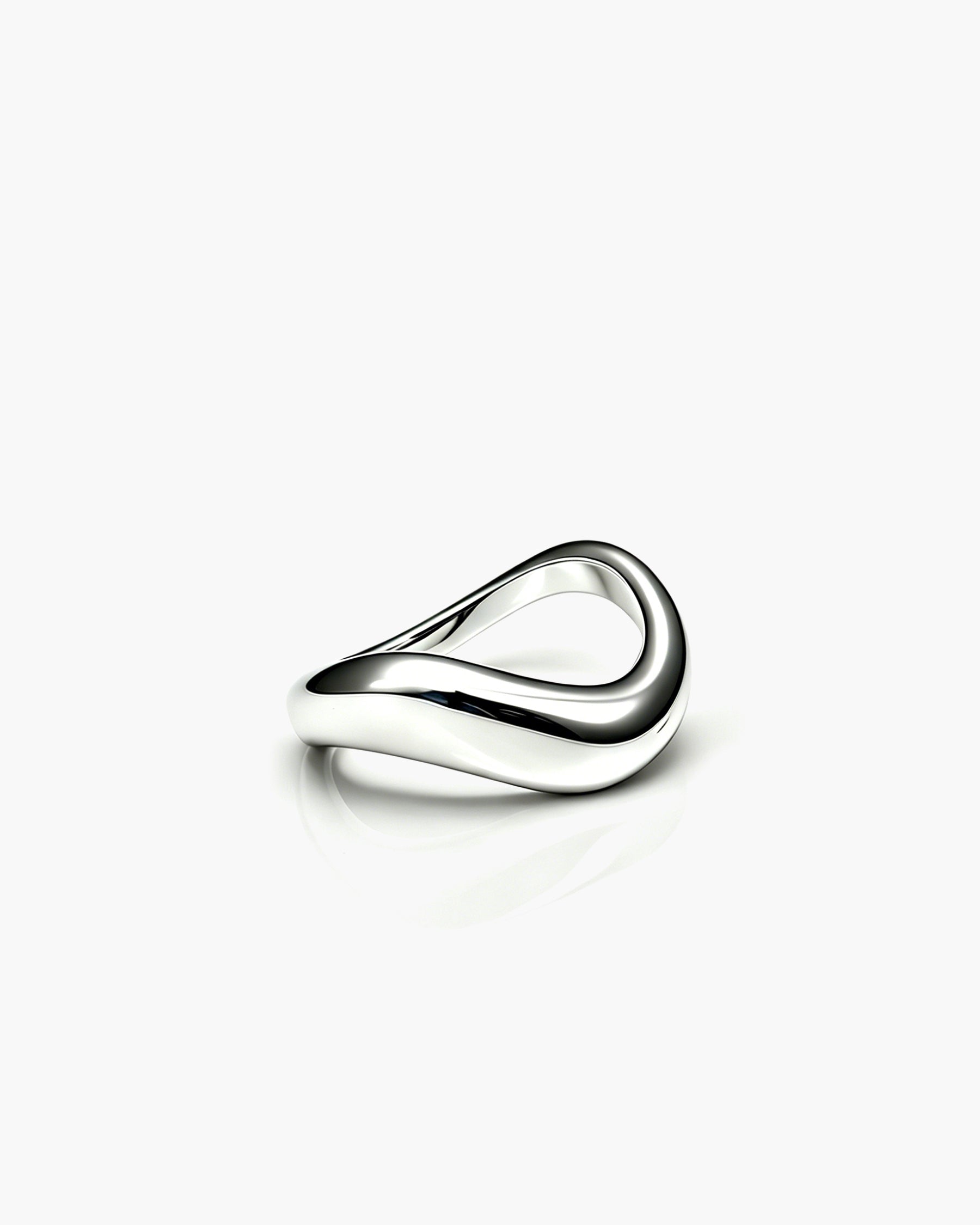  Sway Sculpt Ring - Sterling Silver