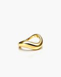  Sway Sculpt Ring - 18K Gold Vermeil