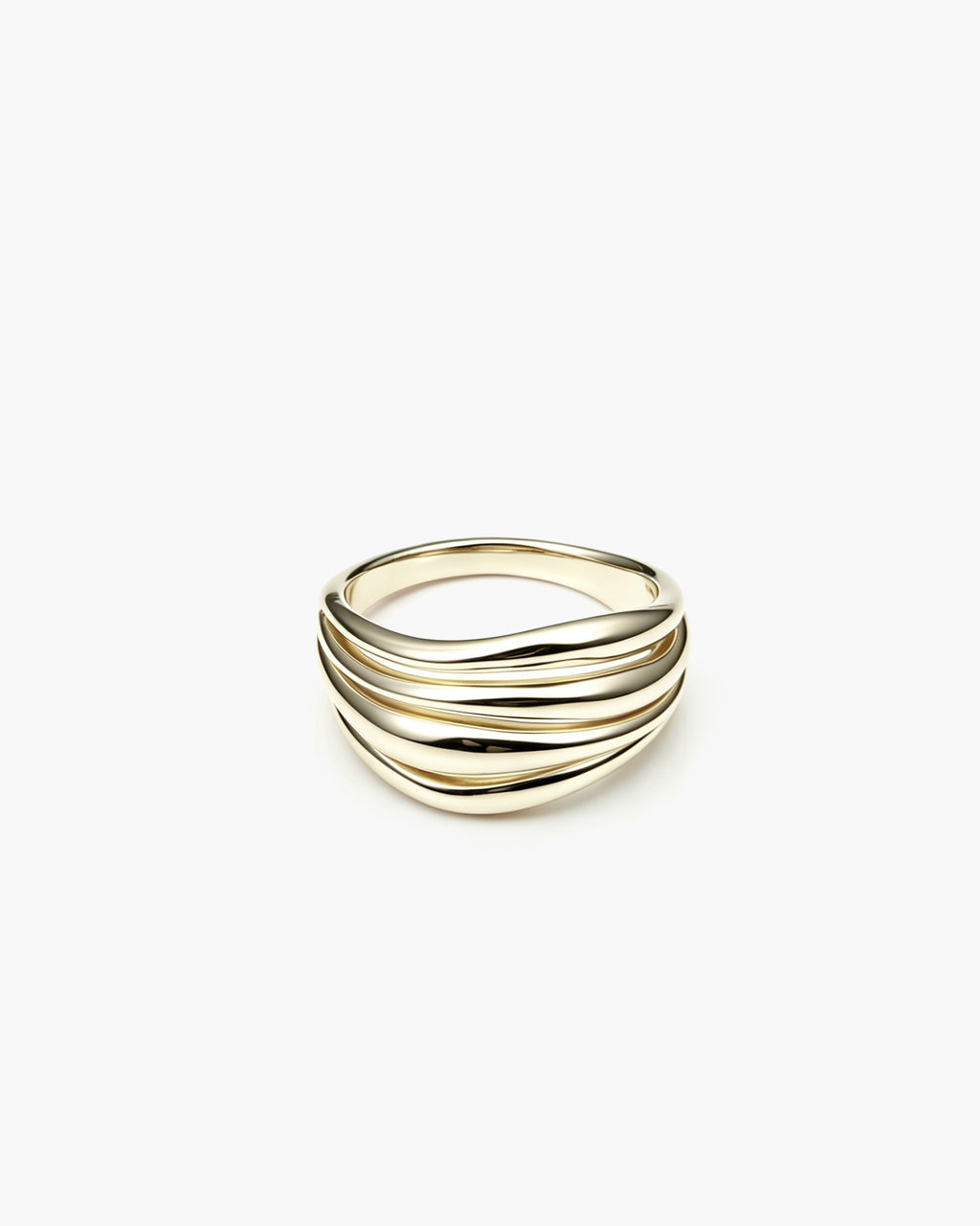 Luma Layer Ring - 18K Gold Vermeil