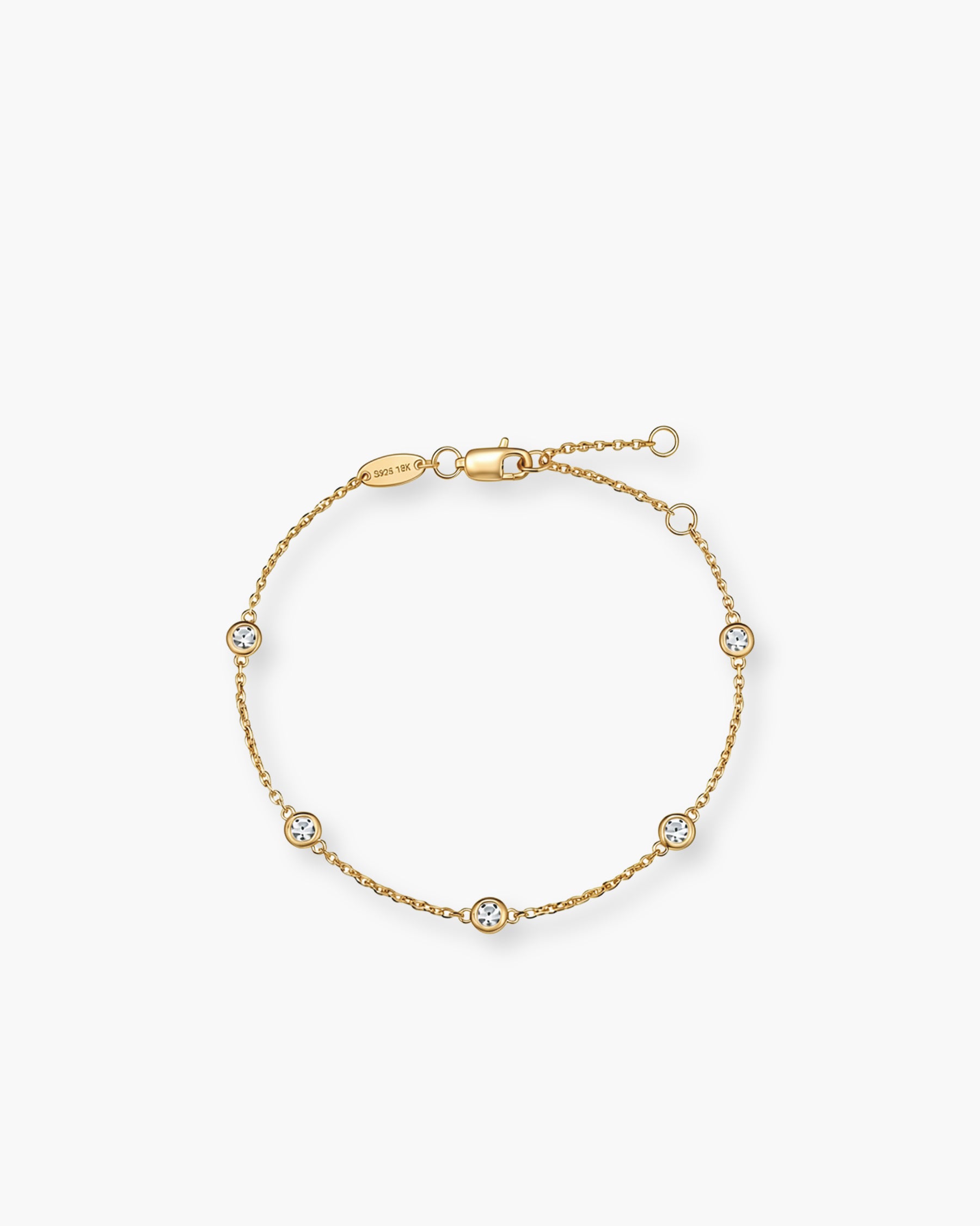 Aura Bracelet - 18K Gold Vermeil Lab Grown Diamond