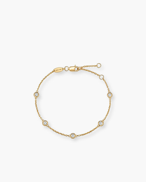 Aura Bracelet - 18K Gold Vermeil Lab Grown Diamond