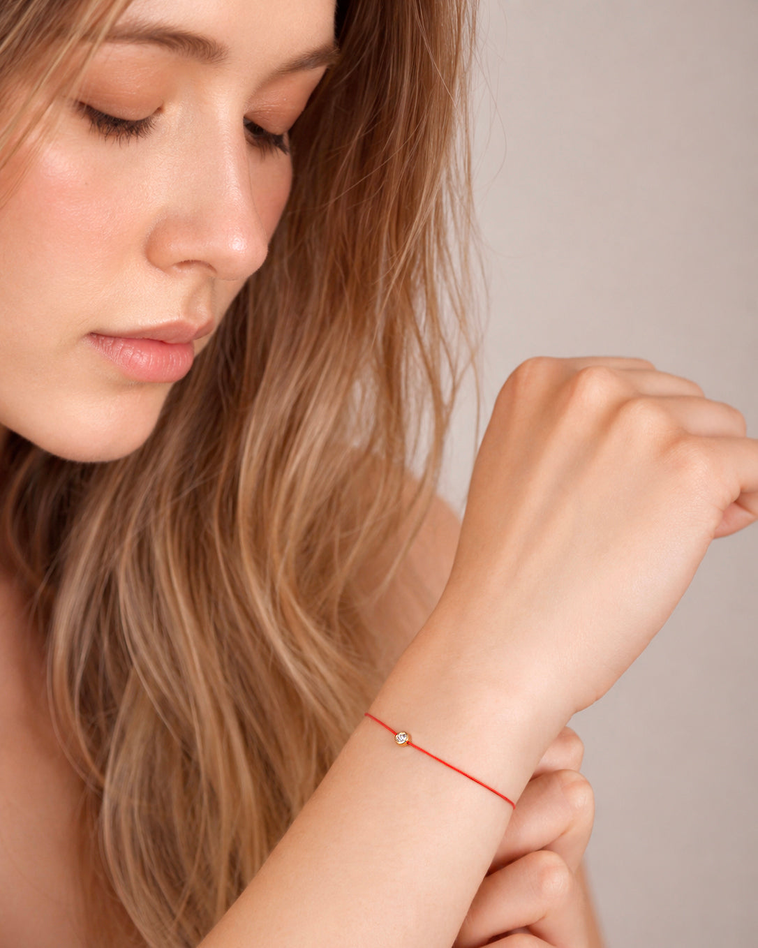 Fate Bracelet - 14K Gold Lab Grown Diamond Lifestyle