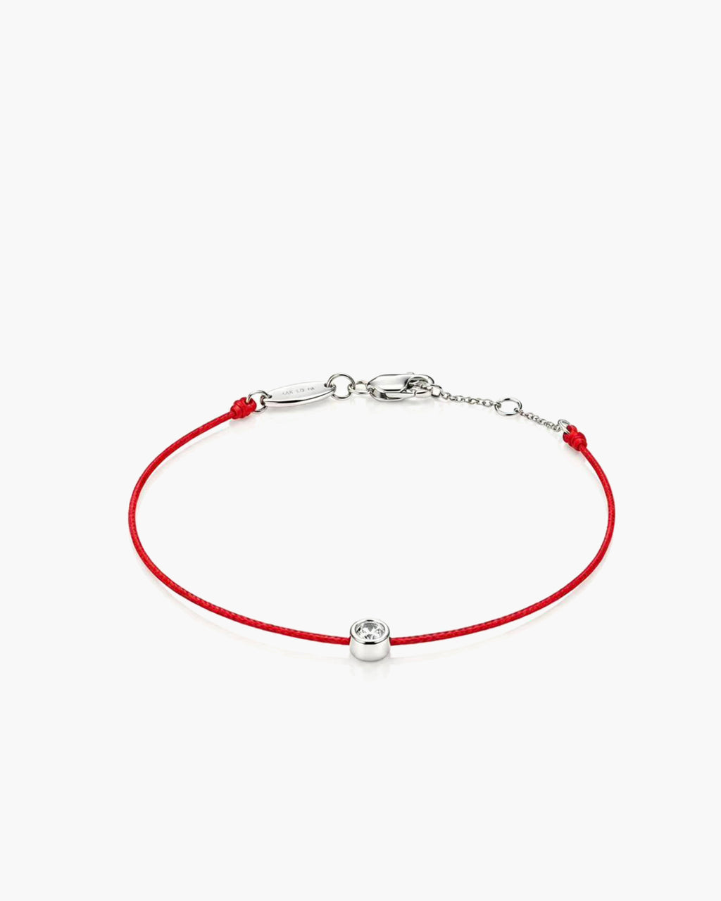 Fate Bracelet - 14K White Gold Lab Grown Diamond