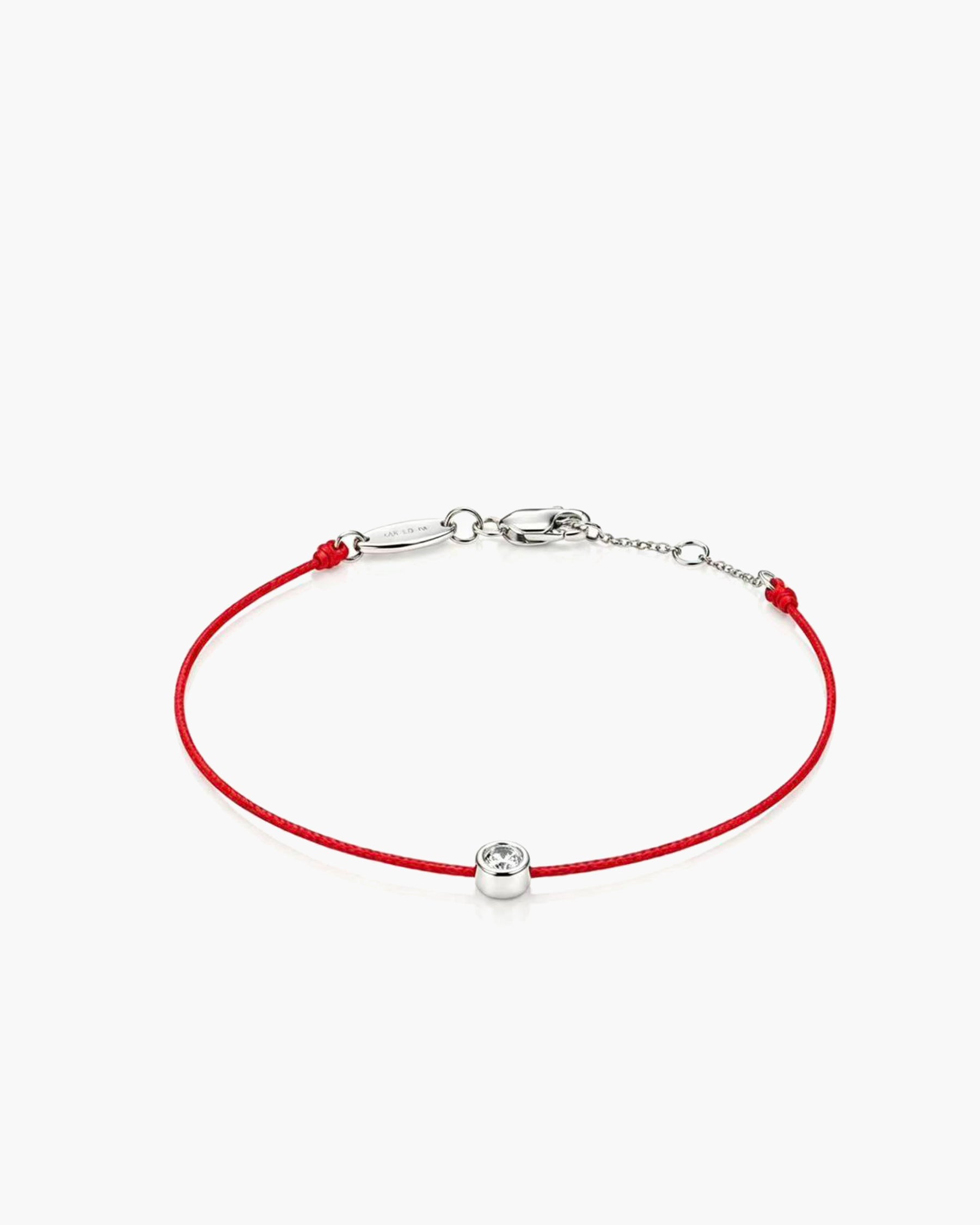 Fate Bracelet - 14K White Gold Lab Grown Diamond
