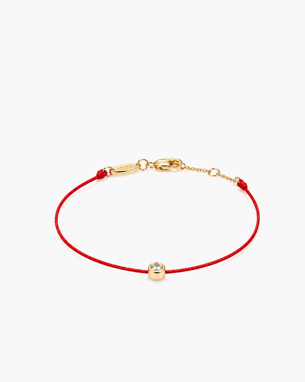 Fate Bracelet - 14K Yellow Gold Lab Grown Diamond