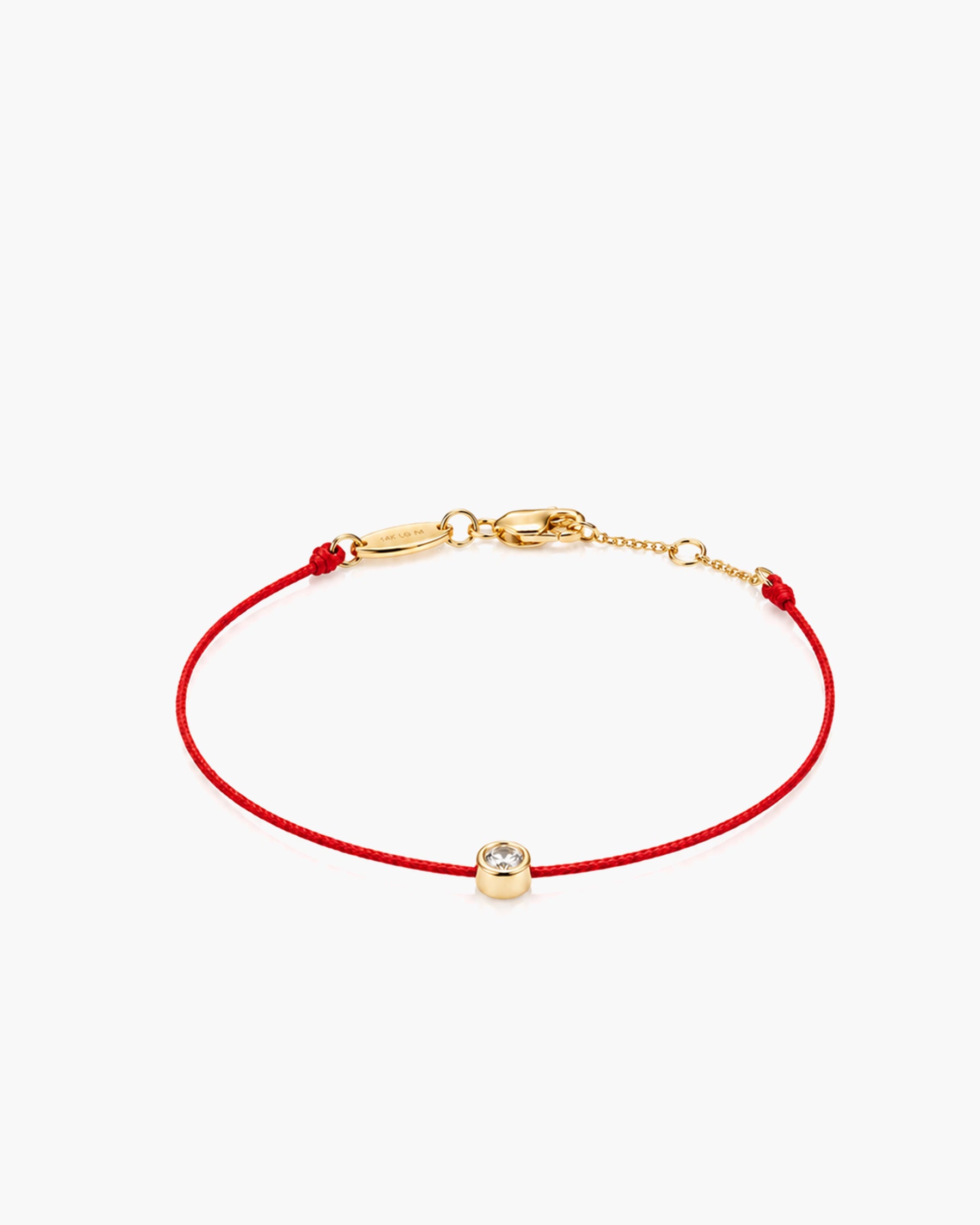 Fate Bracelet - 14K Yellow Gold Lab Grown Diamond