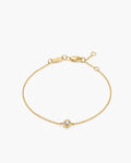 Fate Chain Bracelet - 14K Yellow Gold Lab Grown Diamond