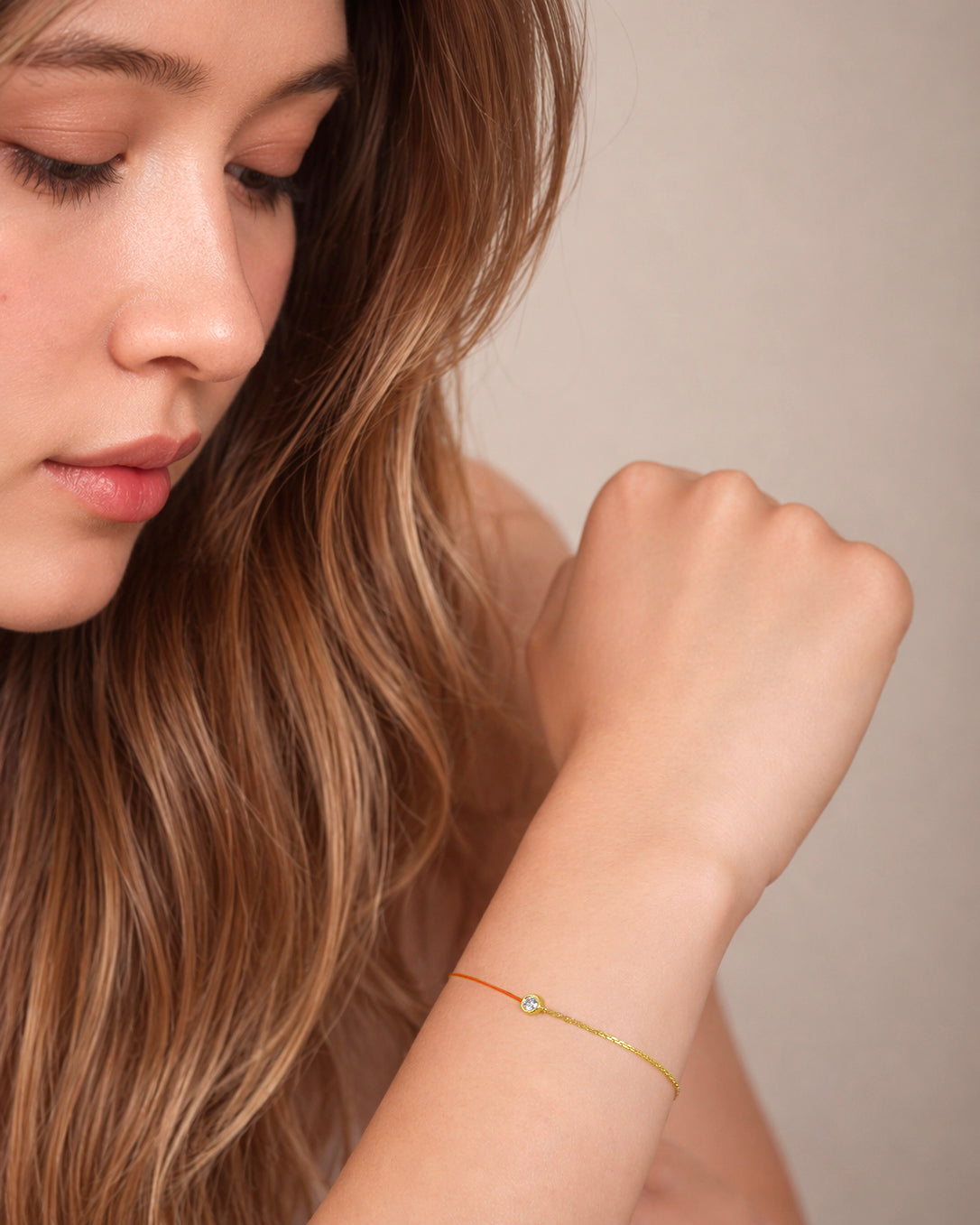 Bond Bracelet - 14K Gold Lab Grown Diamond