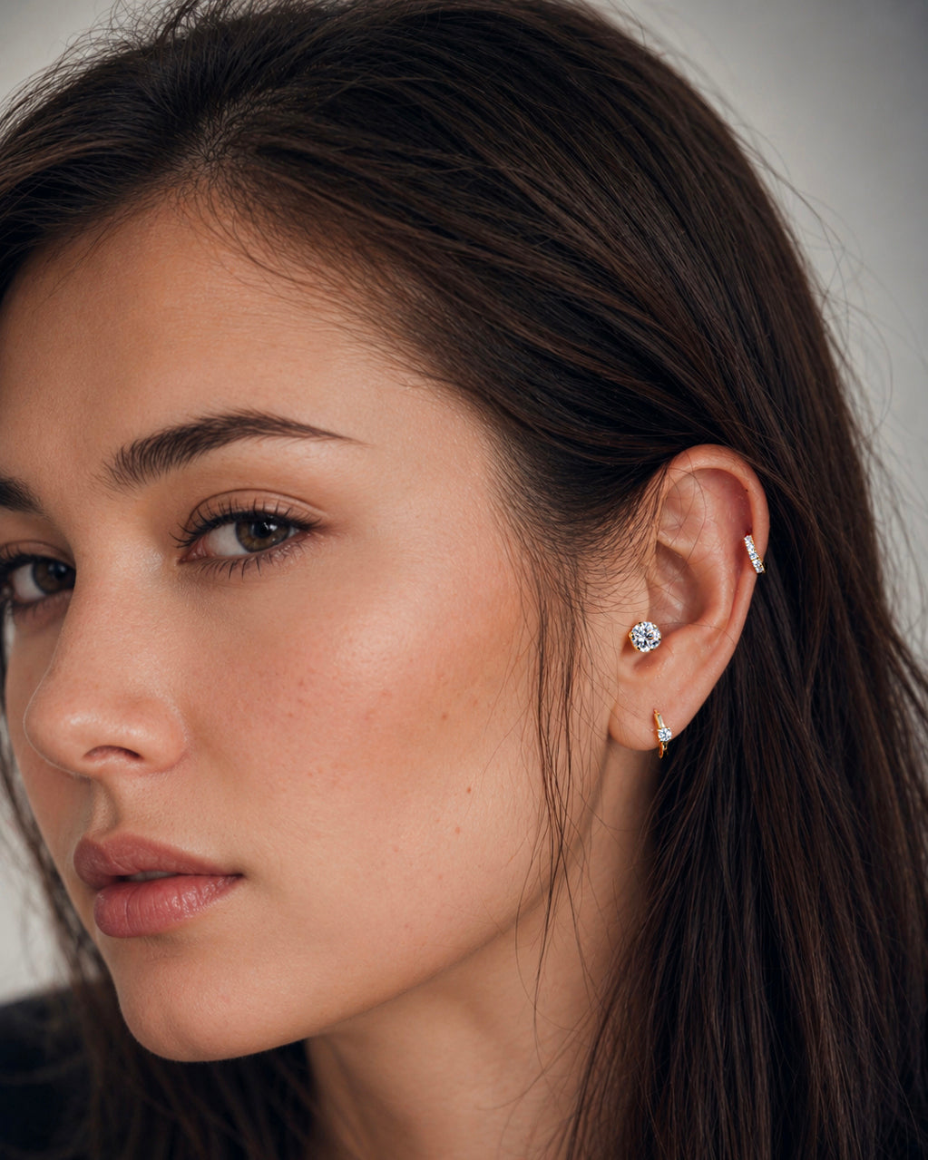 Classic Diamond Studs 1.5 - 14K Gold Lab Grown Diamond