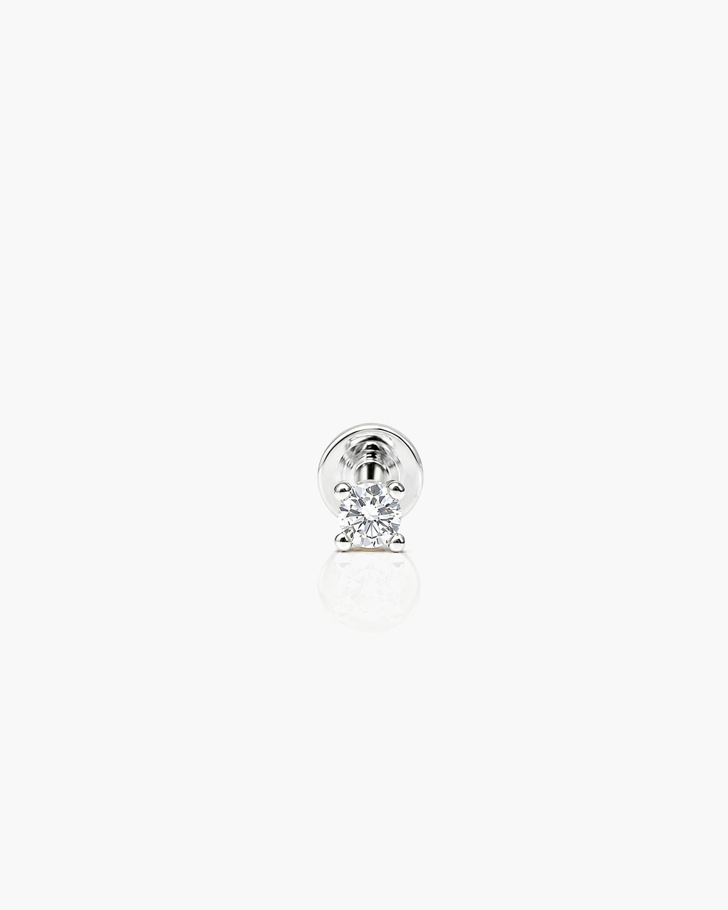 Babe Diamond Stud 2.3 Single - Titanium Lab Grown Diamond