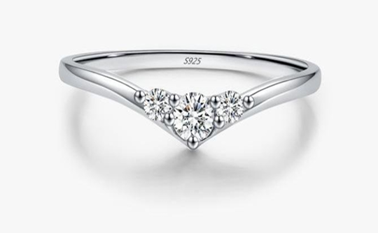 Contour Diamond Ring