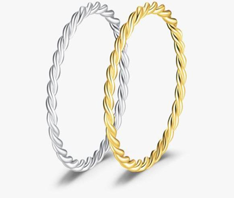 Orbit Duo Ring Set