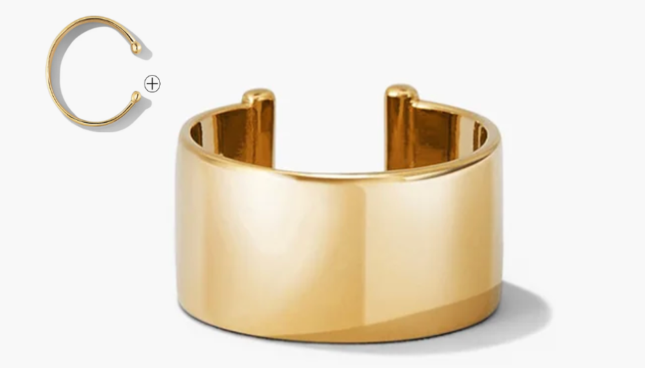 Wide Ear Cuff