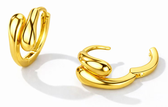 Double Mini Luma Hoops Earring