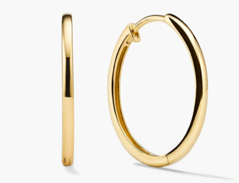Plain Slim Hoops Petite
