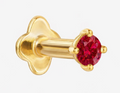 Babe Natural Ruby Stud