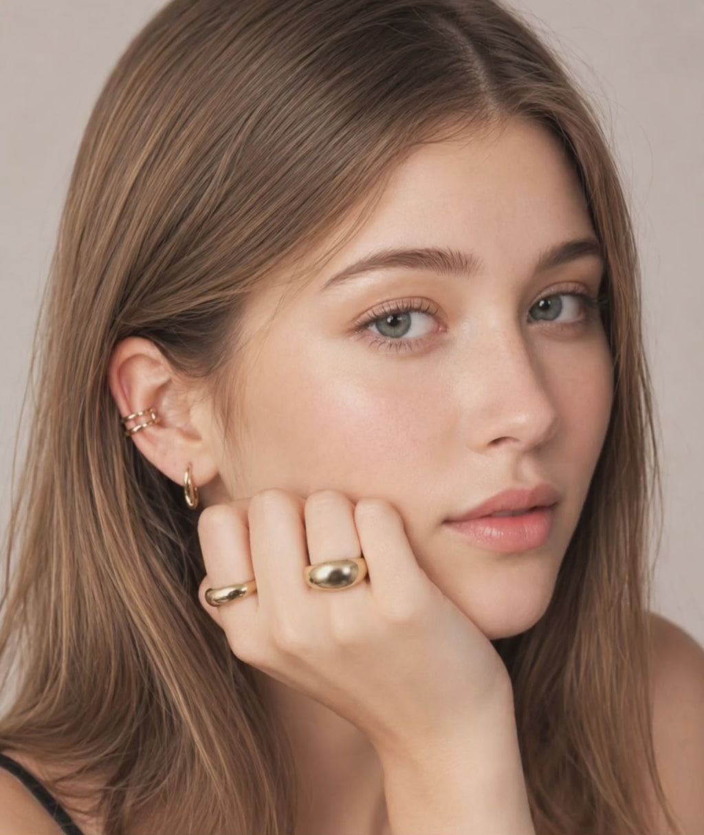 Luma Ring 6.6 - 18K Gold Vermeil Video